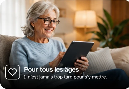 For every age — it's never too late to get started