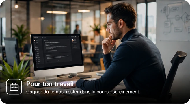 For your work — save time, keep up without the stress
